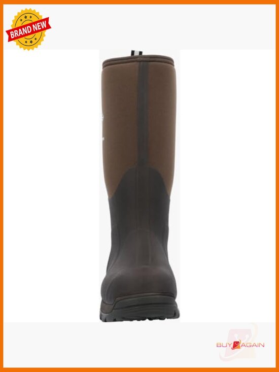 Insulated Waterproof Neoprene Pull-On Work Boots - Mid-Calf main image 6
